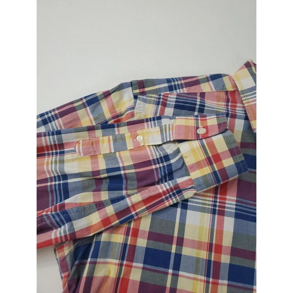 Banana Republic Men's‎ Soft Wash Slim Fit Long Sleeve Button Up Dress Shirt, XL